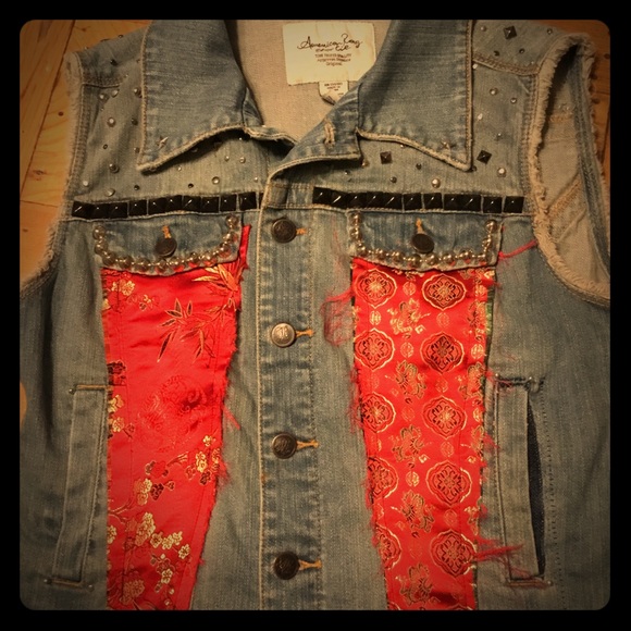 American Rag Other - Custom jean vest